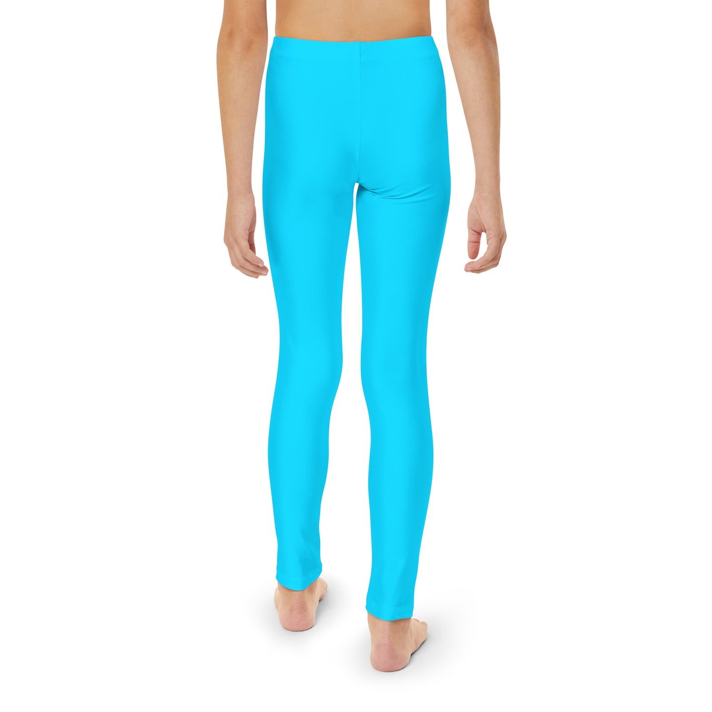 Blue Neon Youth Full-Length Leggings