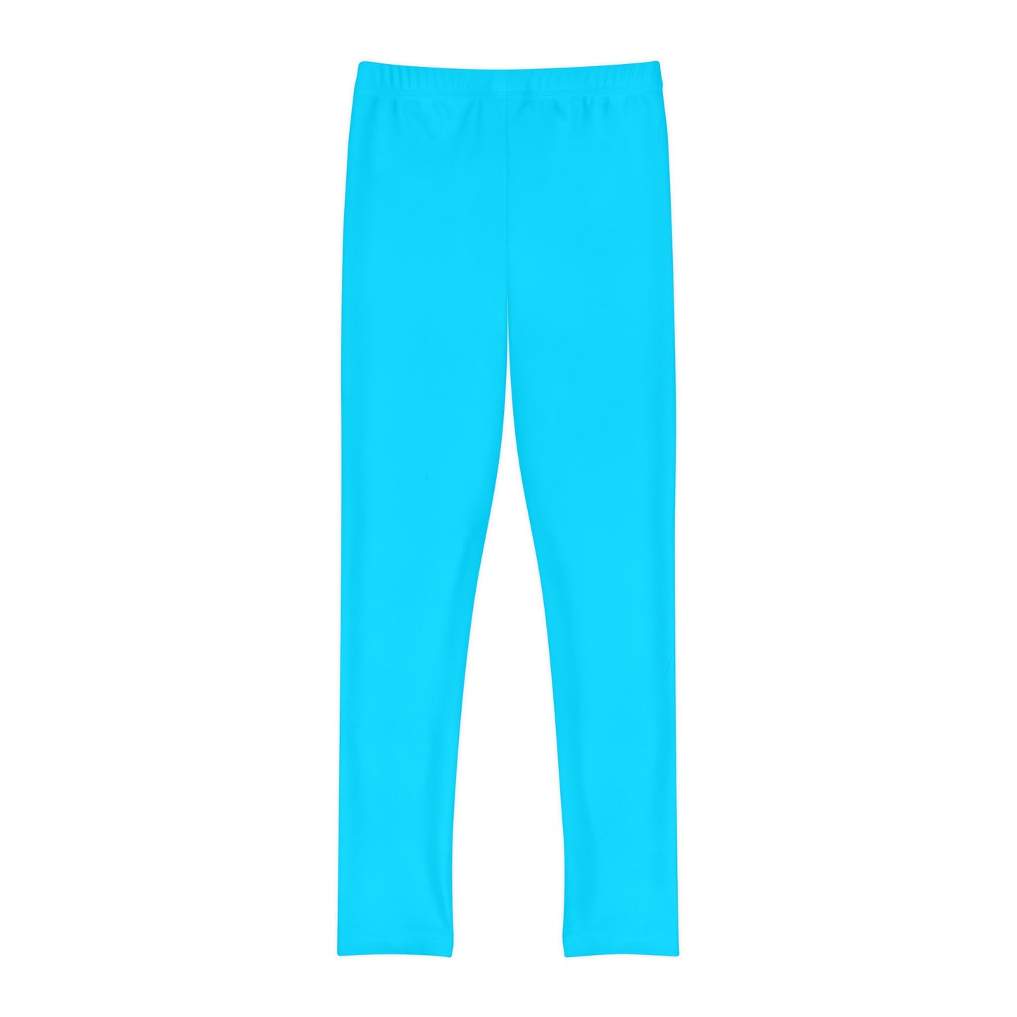 Blue Neon Youth Full-Length Leggings