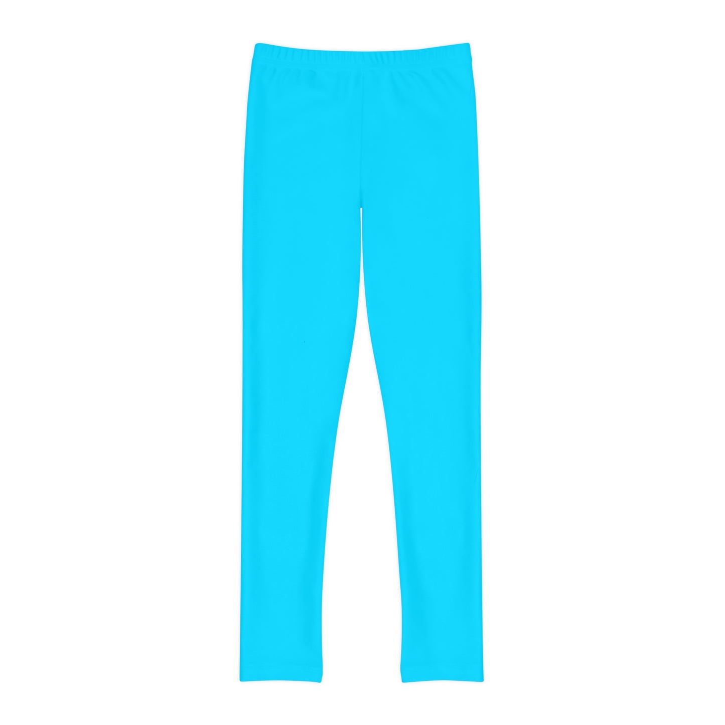 Blue Neon Youth Full-Length Leggings